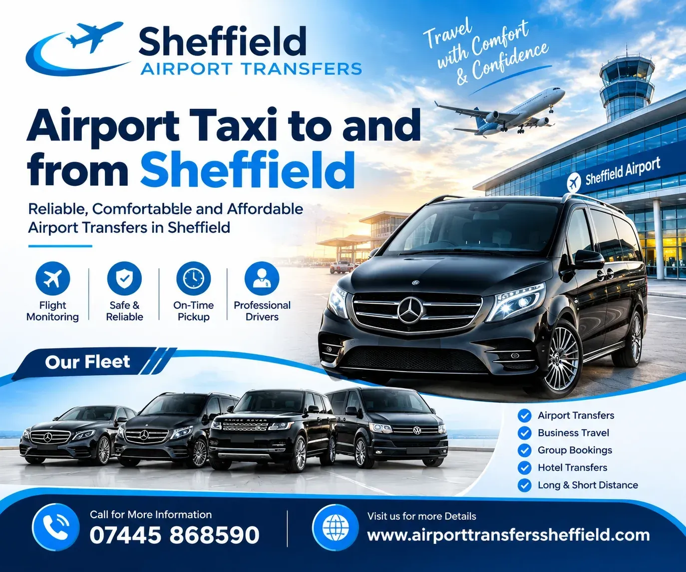 Sheffield airport taxi